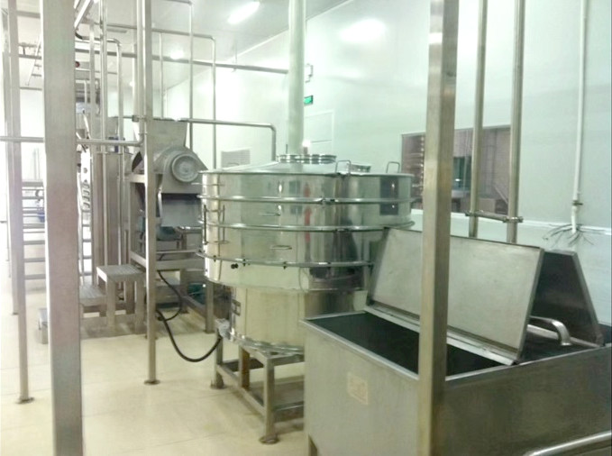 Markup Powder Sieving Rotary Vibrating Sifter Machine