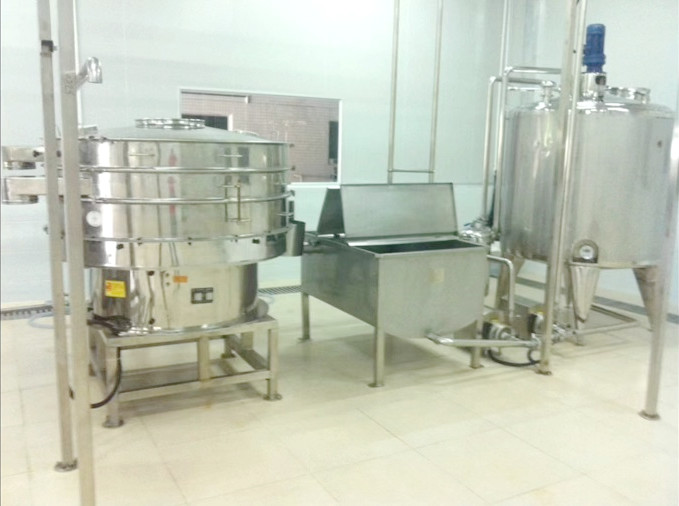 Cookie Crumbs sieving round vibrating sieve machine