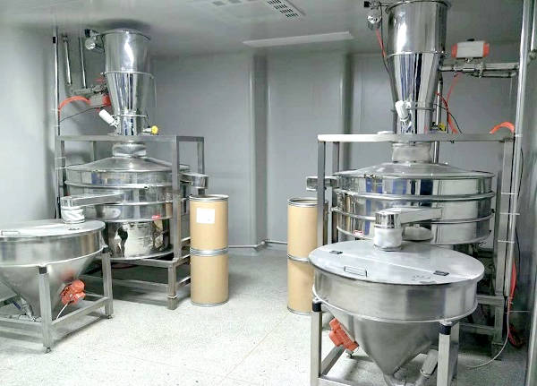 Spices sieving circular vibrating sieve machine food grade