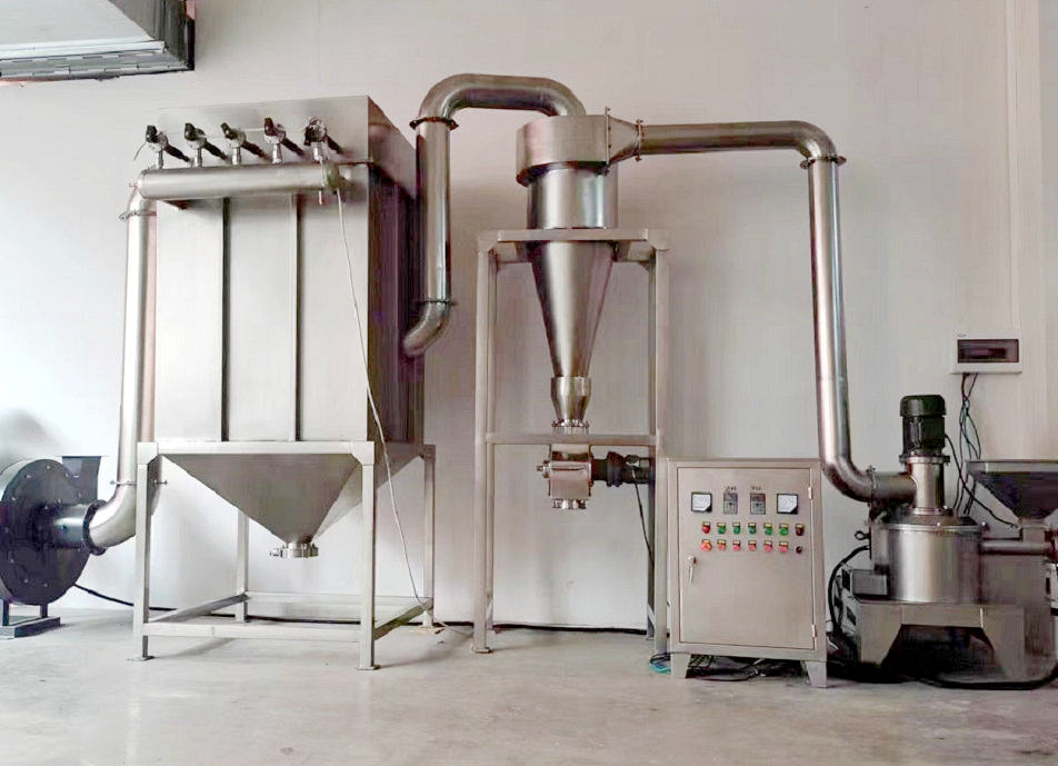 Efficient Herb powder Grinding machine applied in Cosmetic