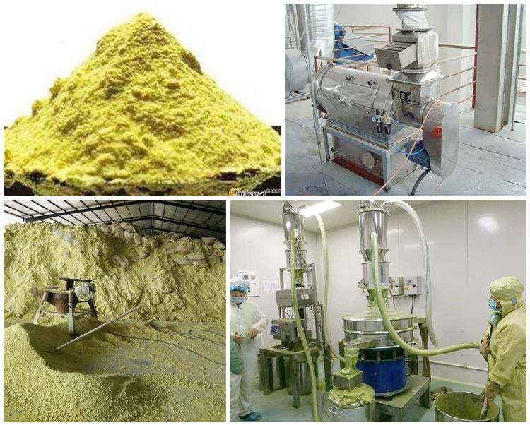 Centrifugal Sifter VS Rotary Vibrating Sieve for Sulfur Powder Sieving