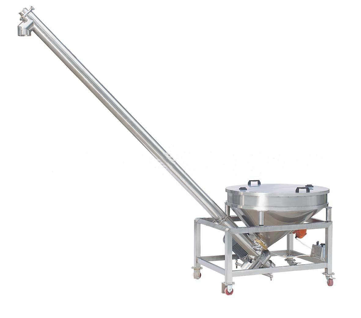 Efficient Industrial Flexible Screw Conveyor for Material Feeding Applications